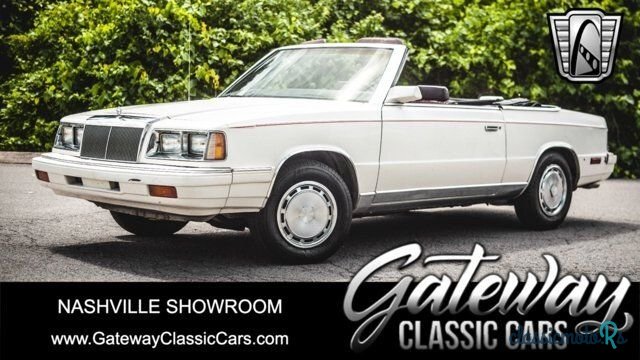 1986' Chrysler LeBaron photo #1