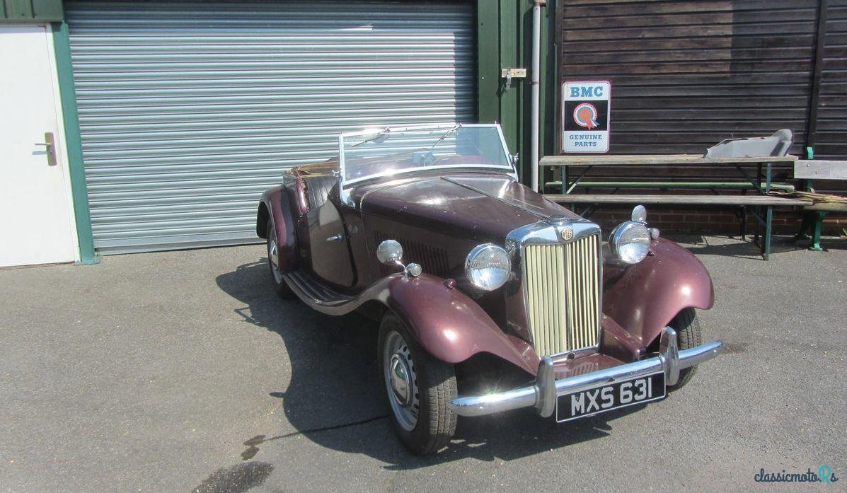 1951' MG Td photo #2