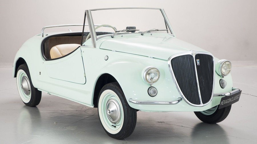Fiat 500 Gamine By Vignale Is An Adorable Two-Cylinder Cabrio