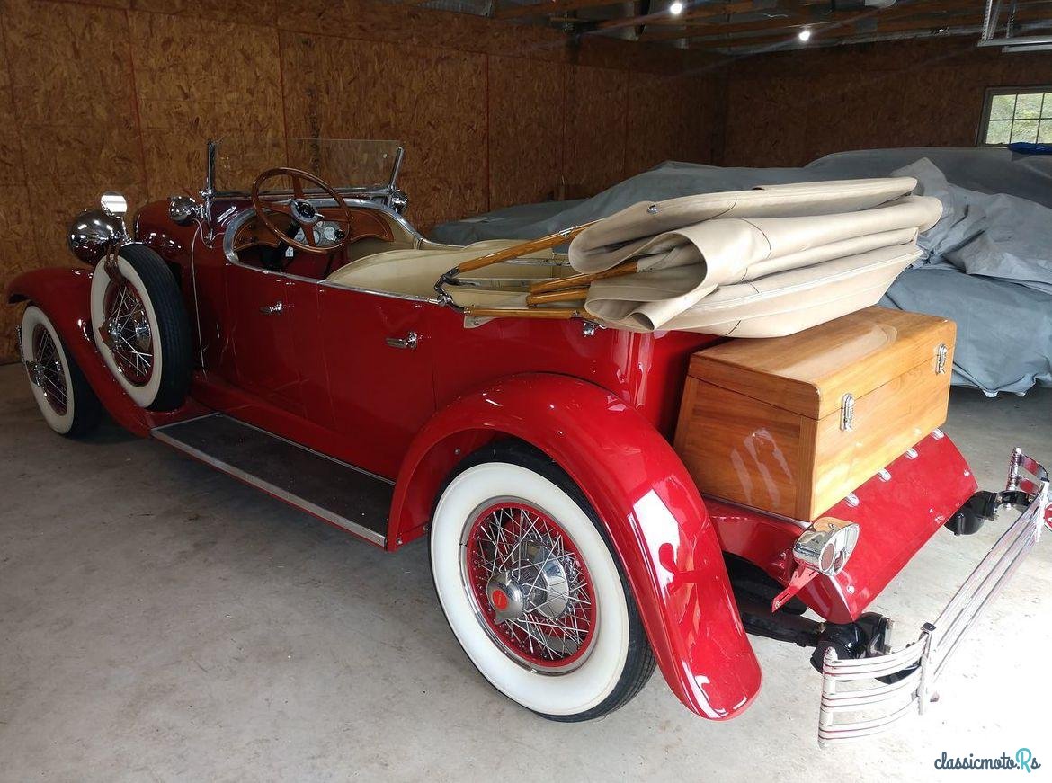 1929' Kissel White Eagle Tourster photo #3