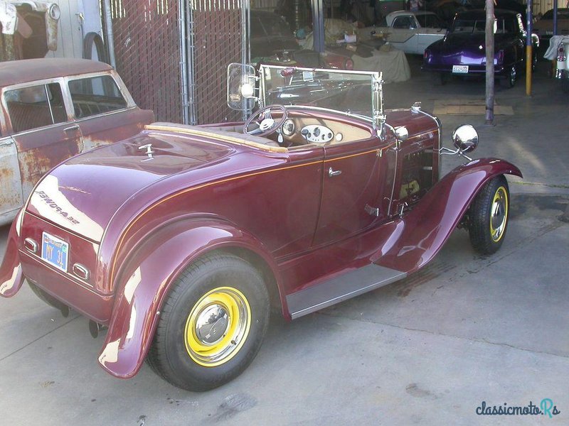 1931' Ford Model A Roadster photo #2