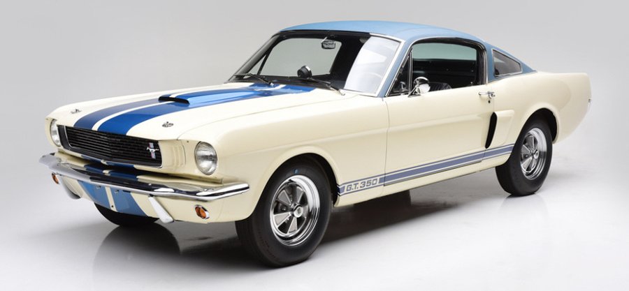 The first 1966 Shelby GT350 prototype will be sold at Barrett-Jackson