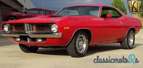 1972' Plymouth Barracuda photo #4