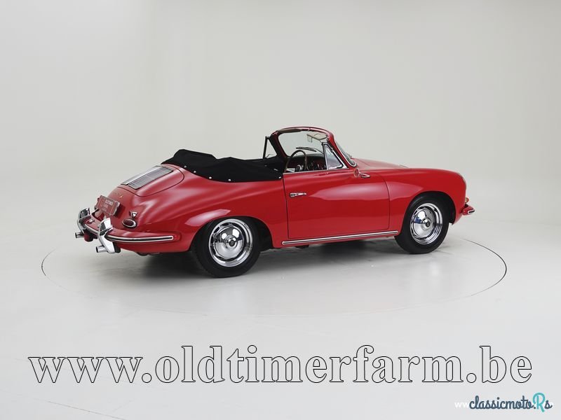 1963' Porsche 356 BT6 Super Cabriolet '63 CH7559 photo #2