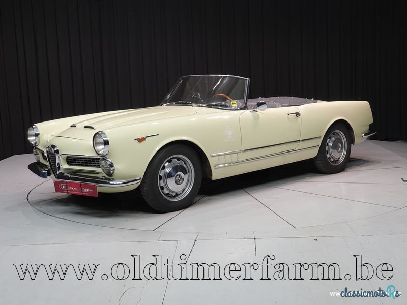 1962' Alfa Romeo 2000 Spider Touring '62 CH3046 photo #1