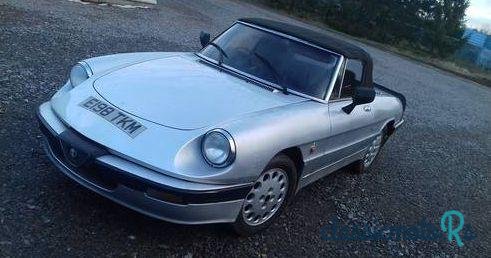 1987' Alfa Romeo Spider S3 Cloverleaf photo #6