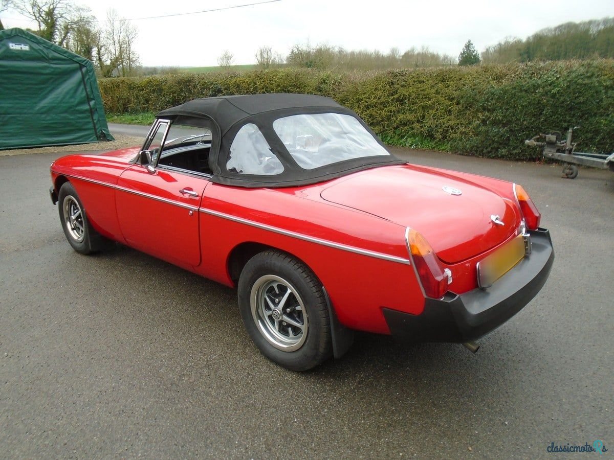 1977' MG MGB photo #6