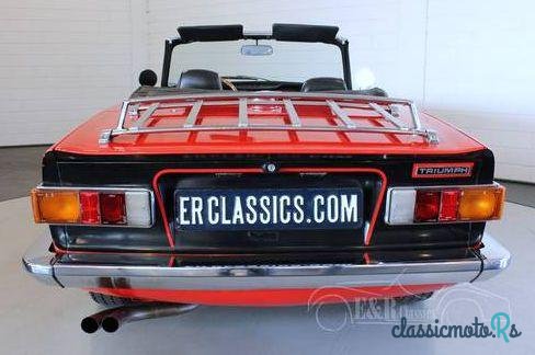 1973' Triumph TR6 Cabriolet Overdrive photo #5