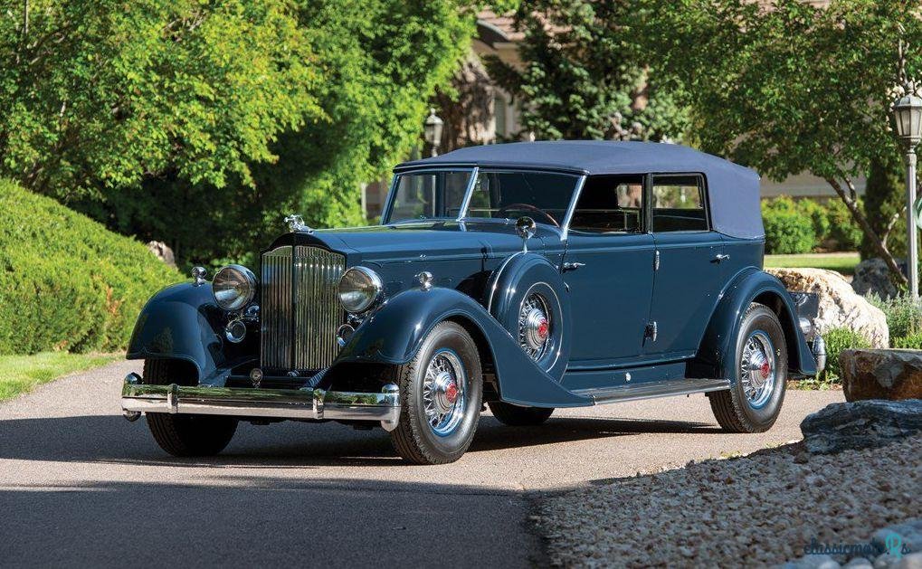 1934' Packard Twelve Individual Custom Conve photo #6