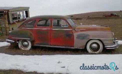 1949' Chrysler Windsor Royal Sedan photo #3