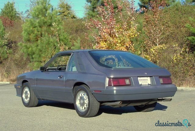 1985' Mercury Capri photo #4