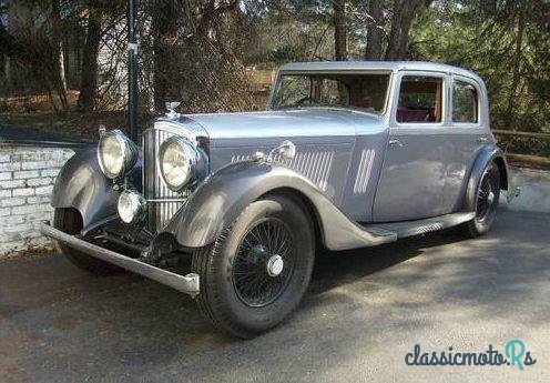 1934' Bentley Saloon photo #4