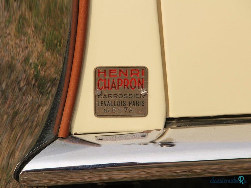 1948' Delahaye 135M Cabriolet Chapron photo #4