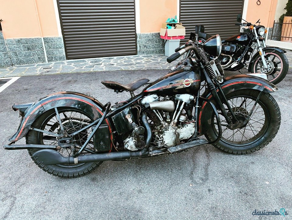 1938' Harley-Davidson knucklehead photo #2