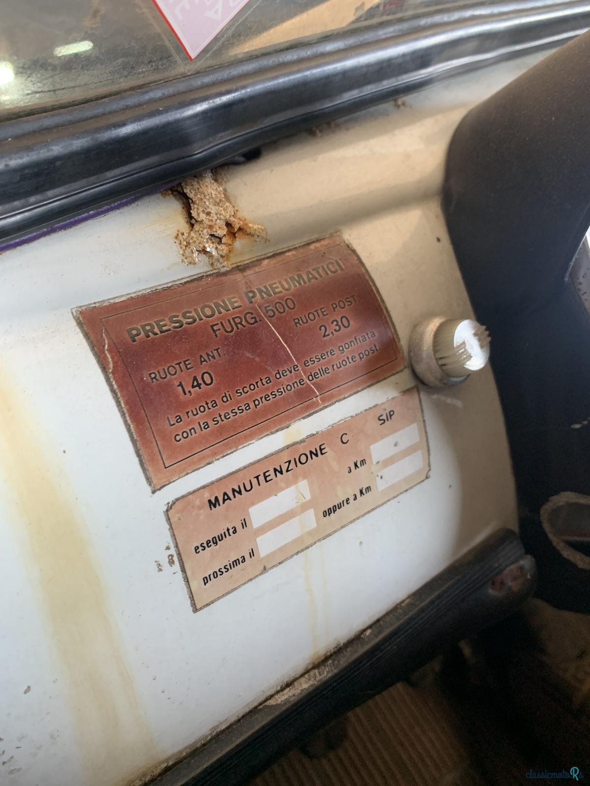 1973' Autobianchi 500 furgoncino photo #4