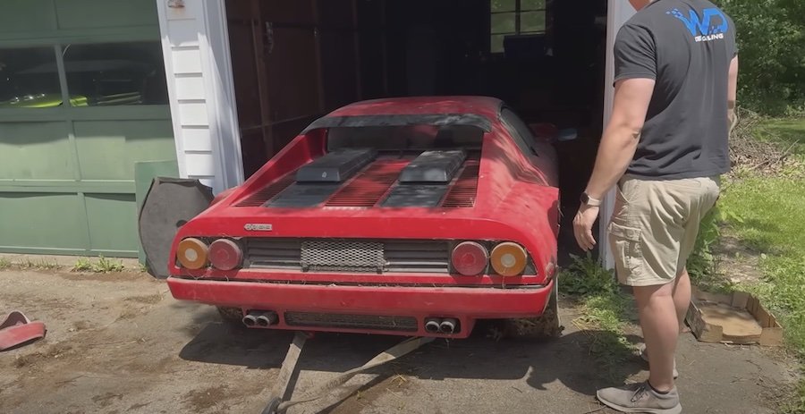 Watch This Ferrari 512 BB Barn Find Shine Again After Sitting for 28 Years