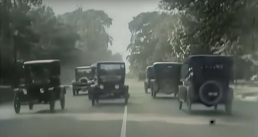 See Detroit Streets Filled With Ford Model Ts In Restored 1920s Film