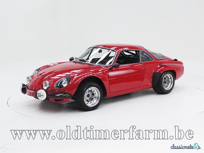 1976' Alpine A110 1300-1600 GR4 '76 CH6107 photo #1