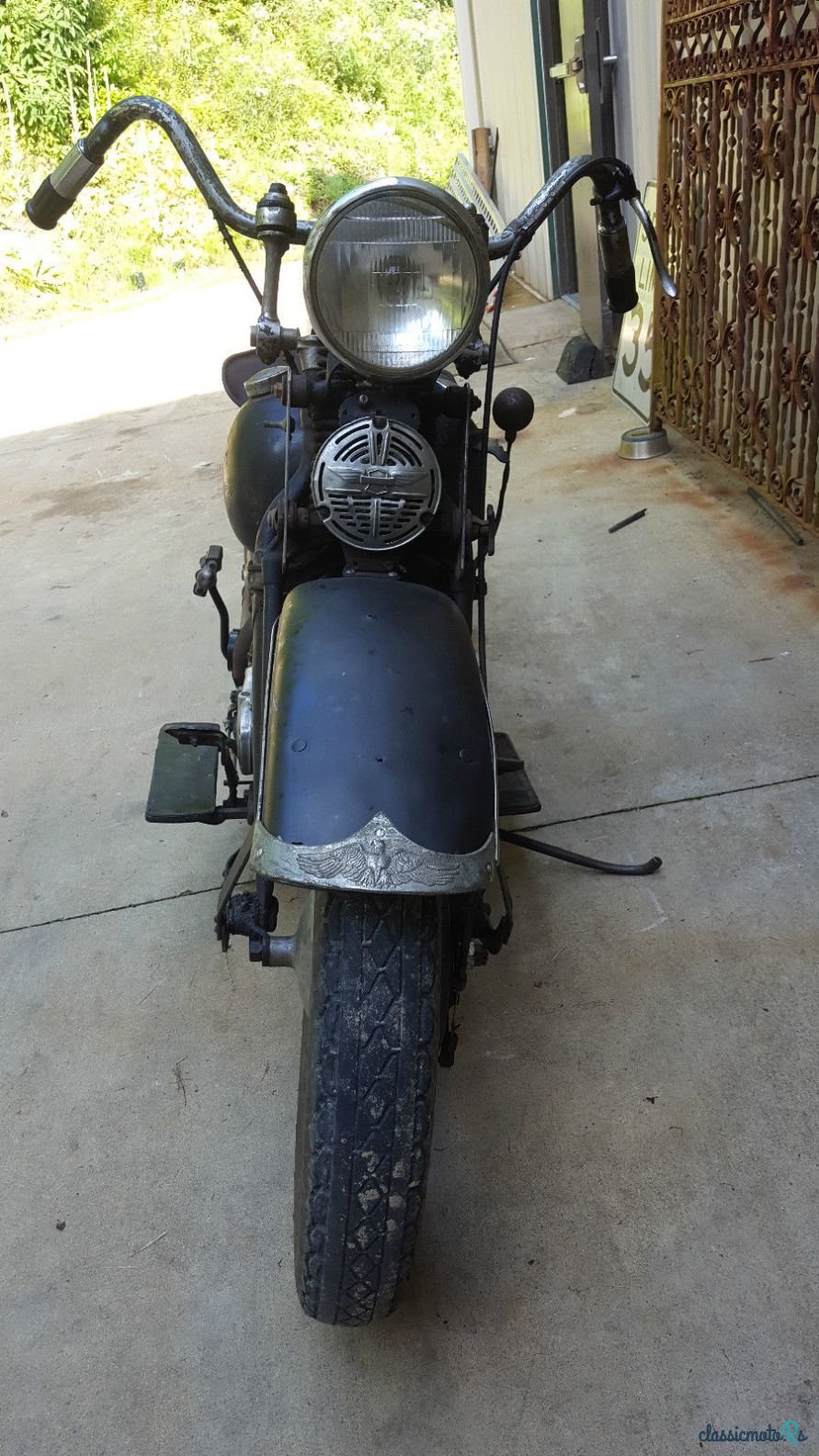 1938' Harley-Davidson never restored photo #6