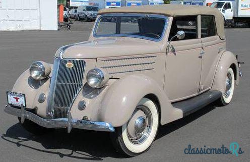1936' Ford 4 Door Convertible Flathead V8 photo #4