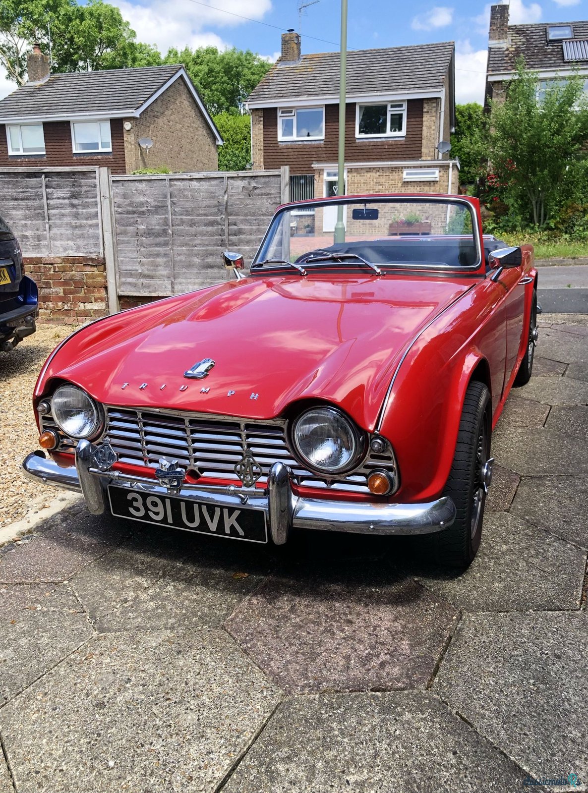 1962' Triumph Tr4 for sale. Hampshire