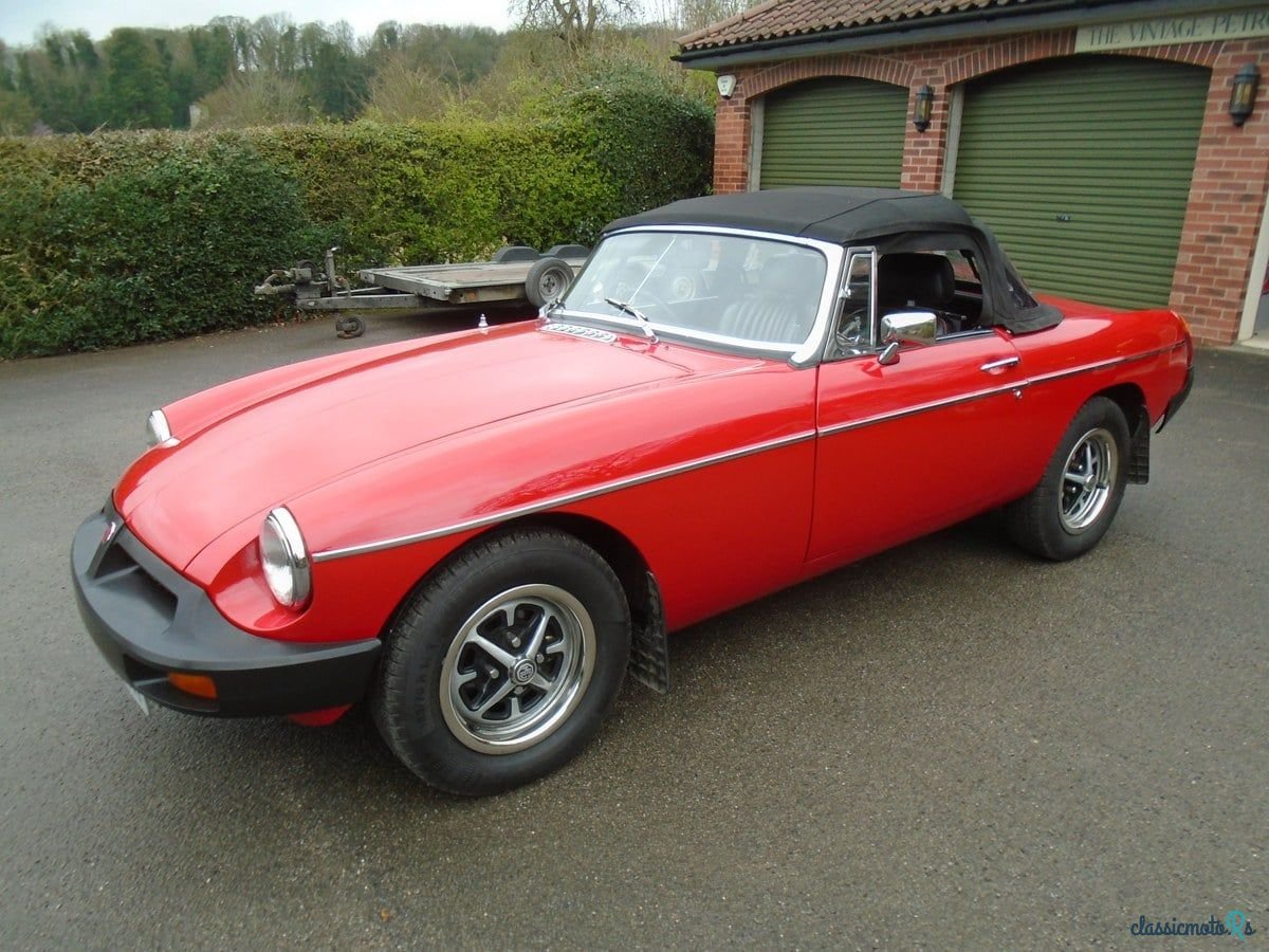 1977' MG MGB photo #5