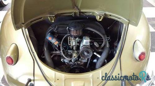1957' Volkswagen Beetle With Sunroof photo #1