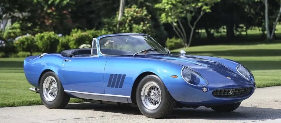 Steve McQueen’s 1967 Ferrari 275 GTB/4*S NART Spider