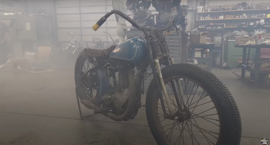 Will This 1920s Harley-Indian Hybrid Run After Sitting For Decades?