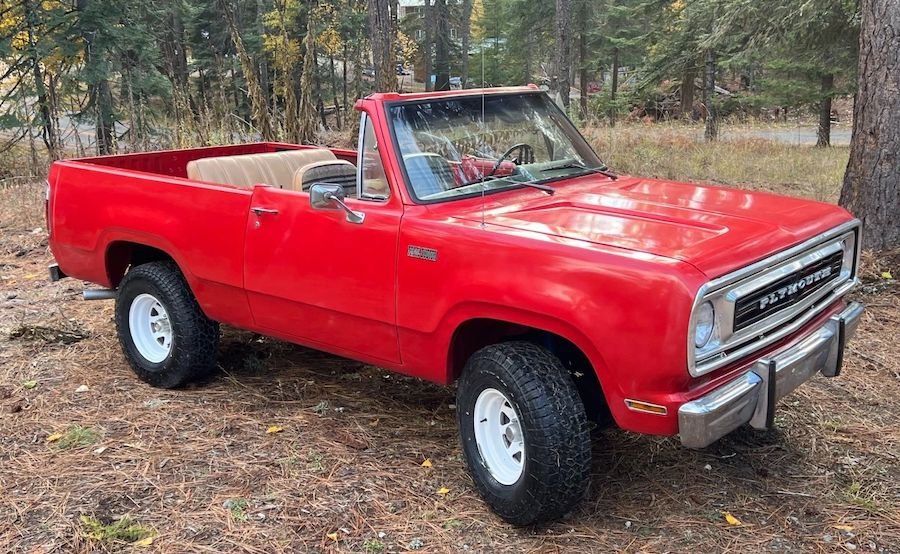 Plymouth's Only SUV: 1974 Trail Duster Is an Ultra-Rare Half-Door Convertible