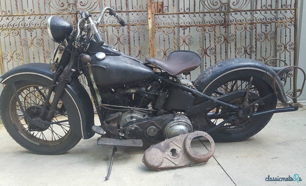 1936' Harley-Davidson EL / original condition photo #6