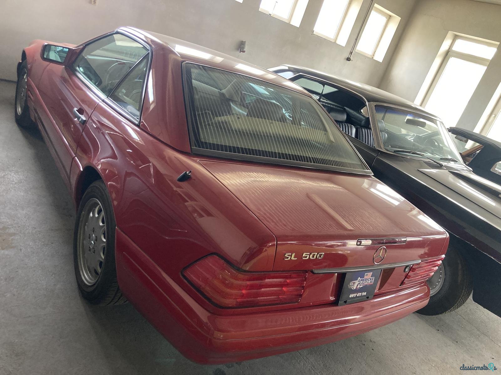 1993' Mercedes-Benz SL500 roadster photo #1