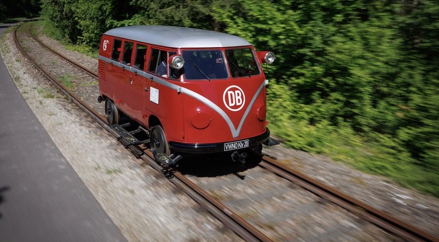 VW T1 KLV-20 Barndoor Draisine: Der Bulli für die Schiene