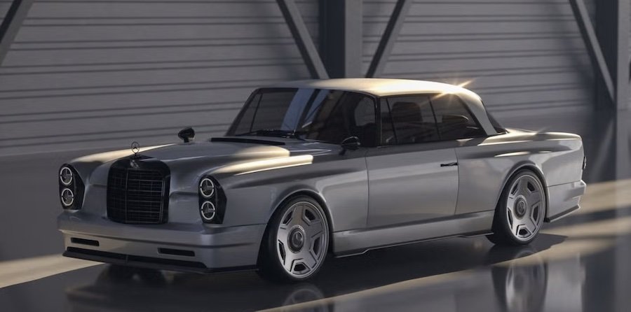 Someone Grafted the C63’s Guts Onto a Mercedes-Benz W111 Coupe, and It’s Spectacular