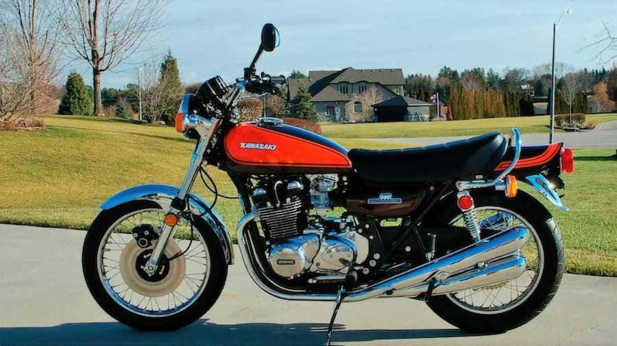 This 1973 Kawasaki Z1 900 Just Sold For $55,000 At Auction
