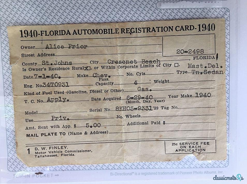 1940' Chevrolet Master Deluxe photo #3