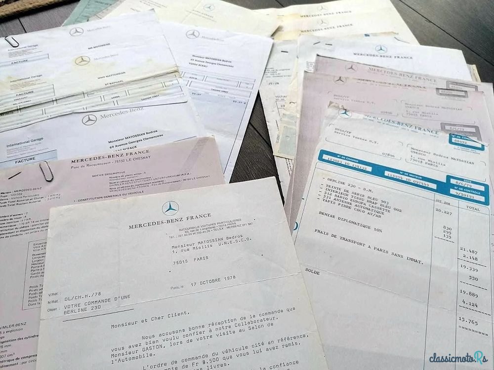 1979' Mercedes-Benz W123 photo #4