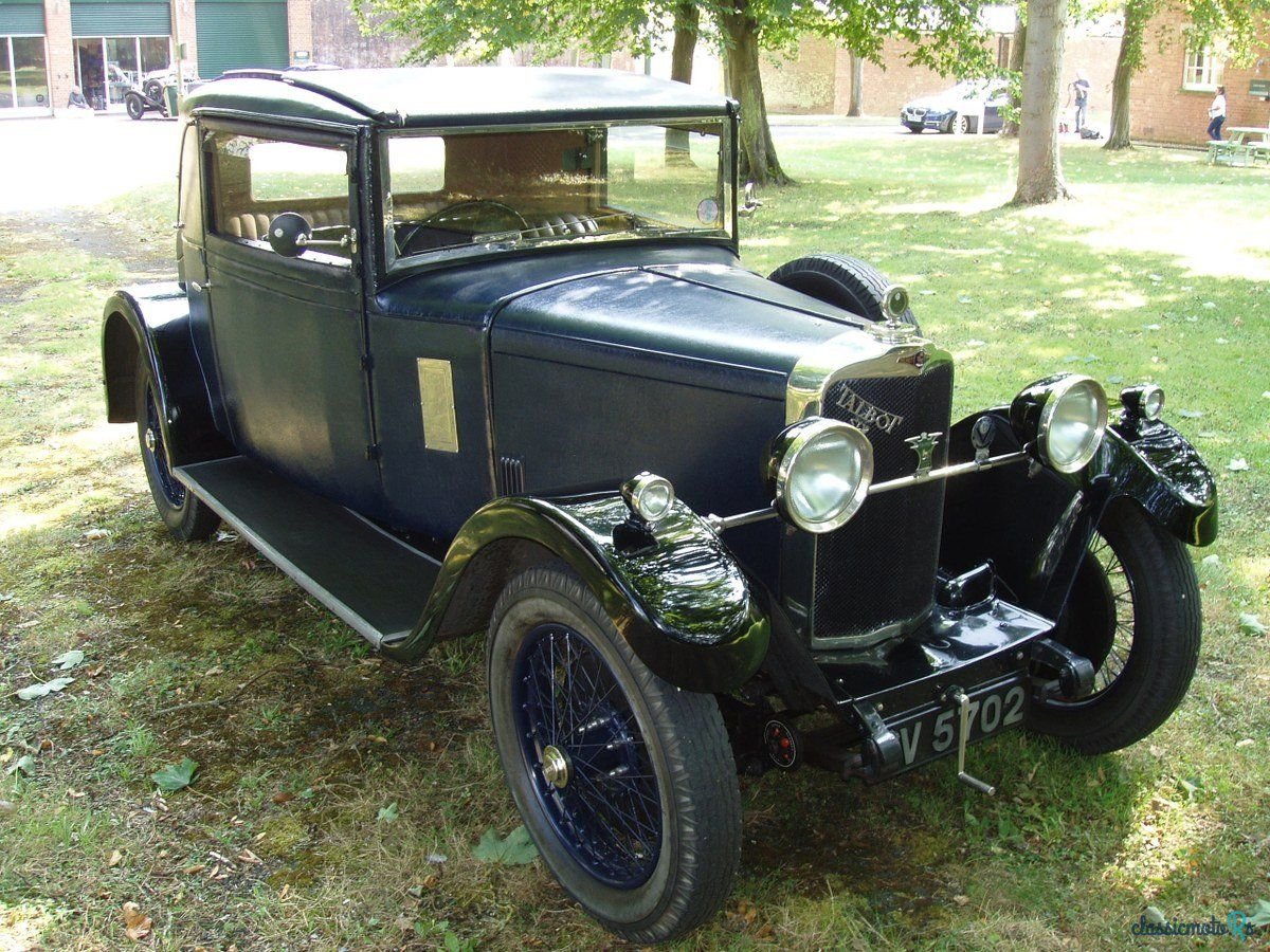 1929' Talbot 14/45 photo #4