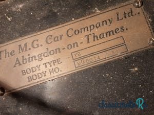 1953' MG Yb Saloon photo #4