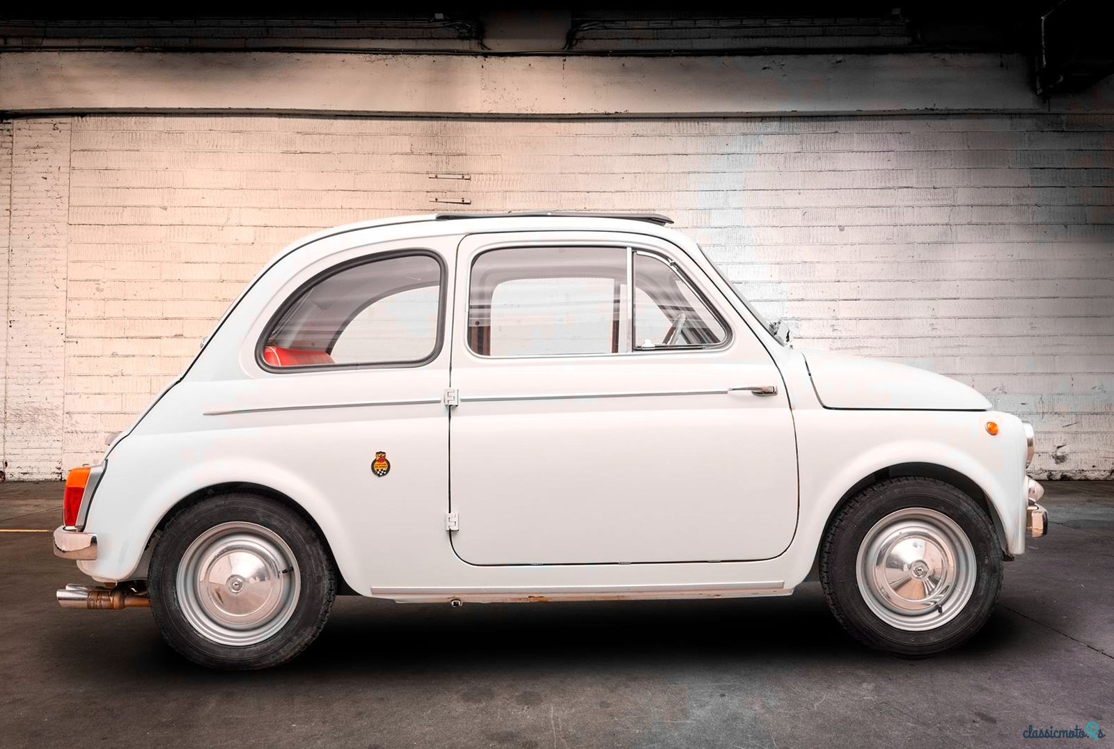 1964' Fiat 595 Abarth Polizia Original photo #3