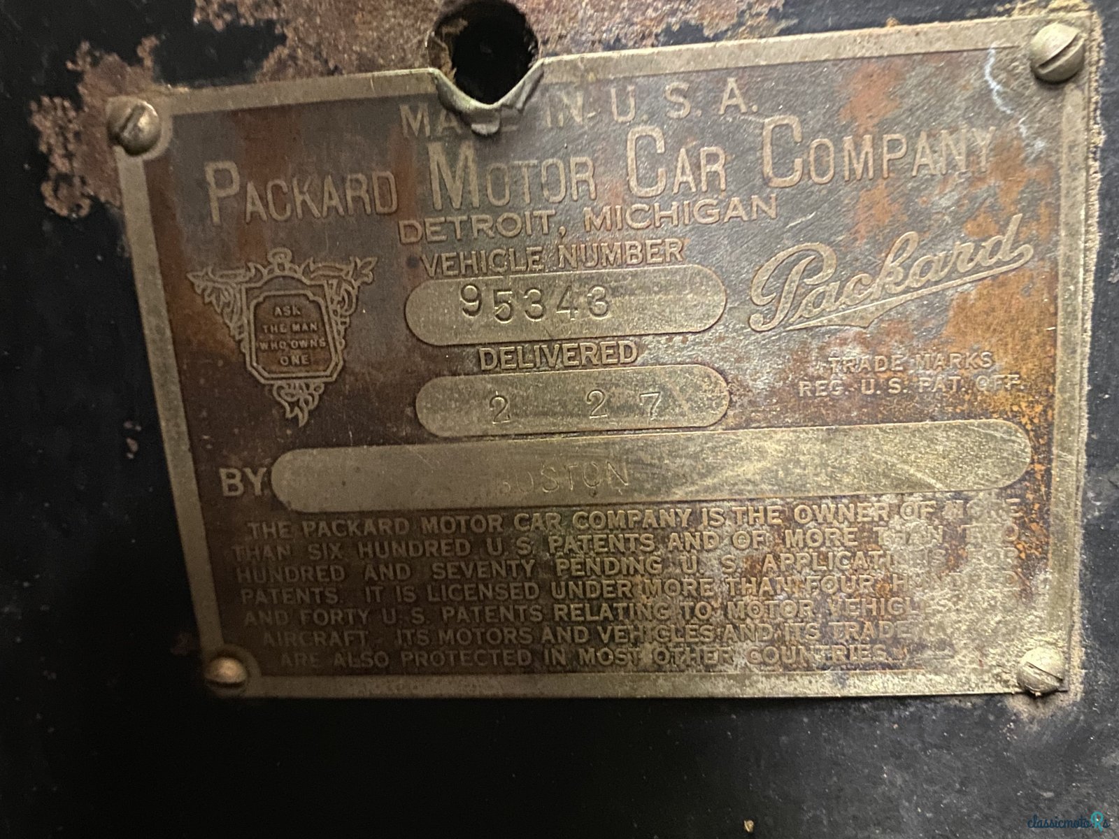 1927' Packard 426 Phaeton photo #4