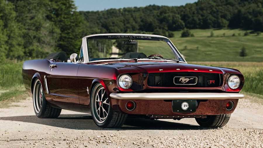 Mustang Convertible Restomod Fuses Classic Pony Car With Modern Tech