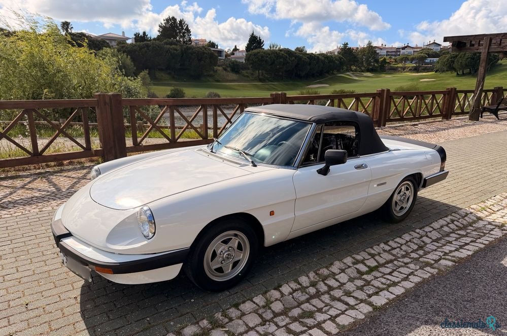 1988' Alfa Romeo Spider 1.6 photo #2