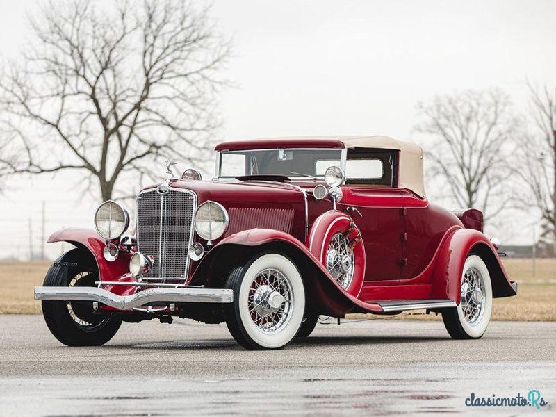 1932' Auburn Twelve Custom Cabriolet photo #3