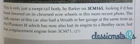 1936' Bentley 8L With Cpompressor photo #2