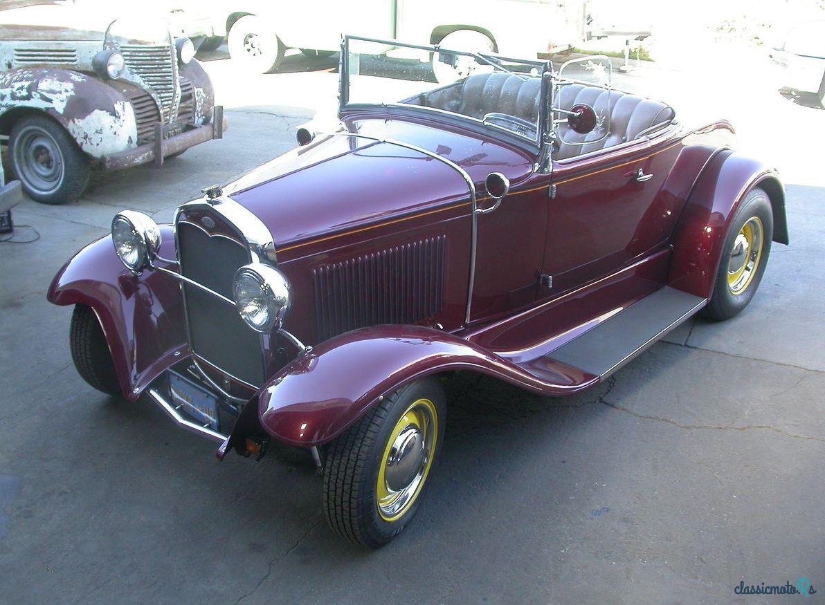 1931' Ford Model A Roadster photo #3