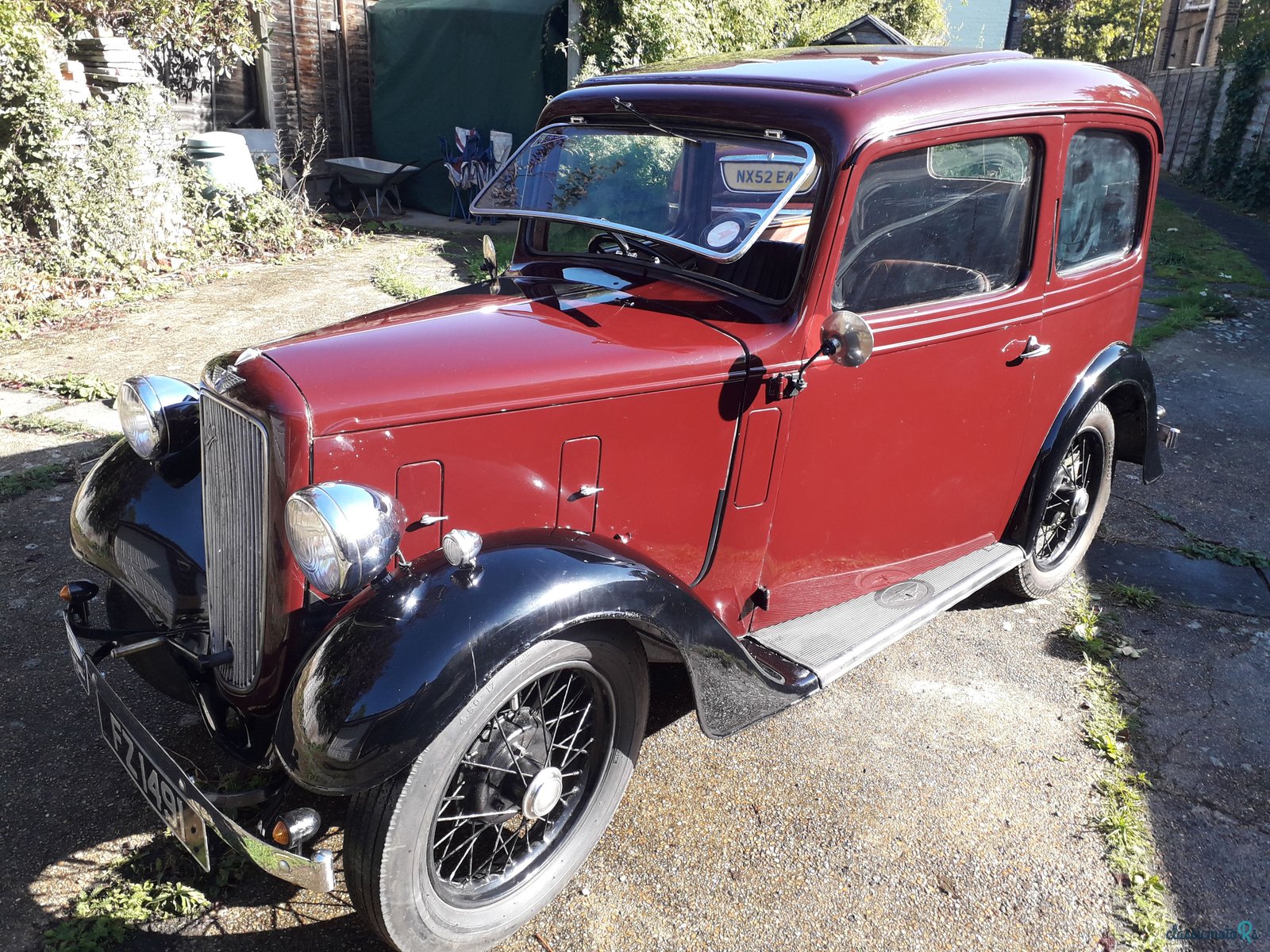 1938' Austin 7Hp Austin Ruby De-Luxe photo #2